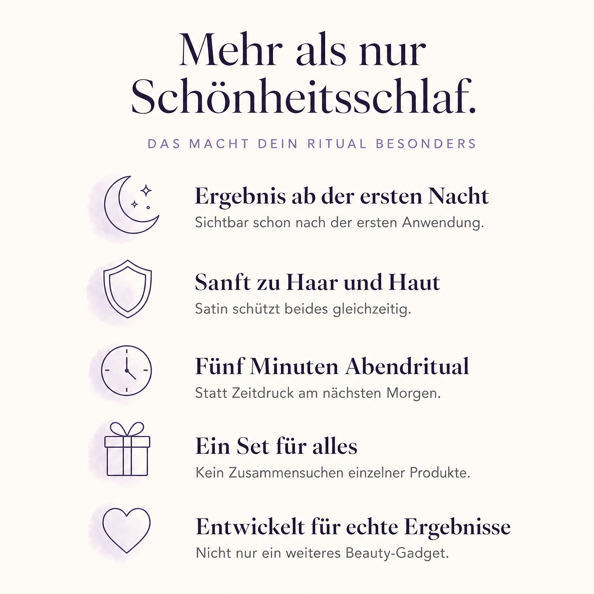Avelevo Beauty Sleep Set – Mehr als nur Schönheitsschlaf